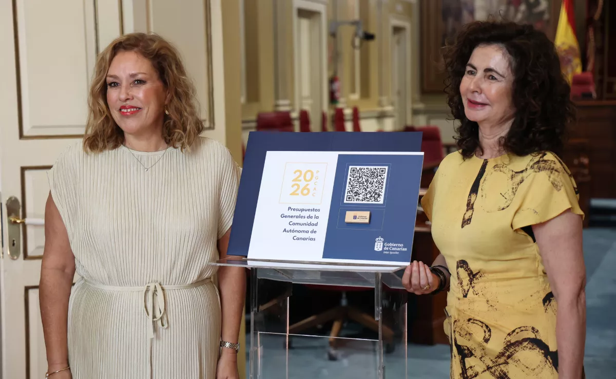 Astrid Pérez y Matilde Asián / PARLAMENTO DE CANARIAS