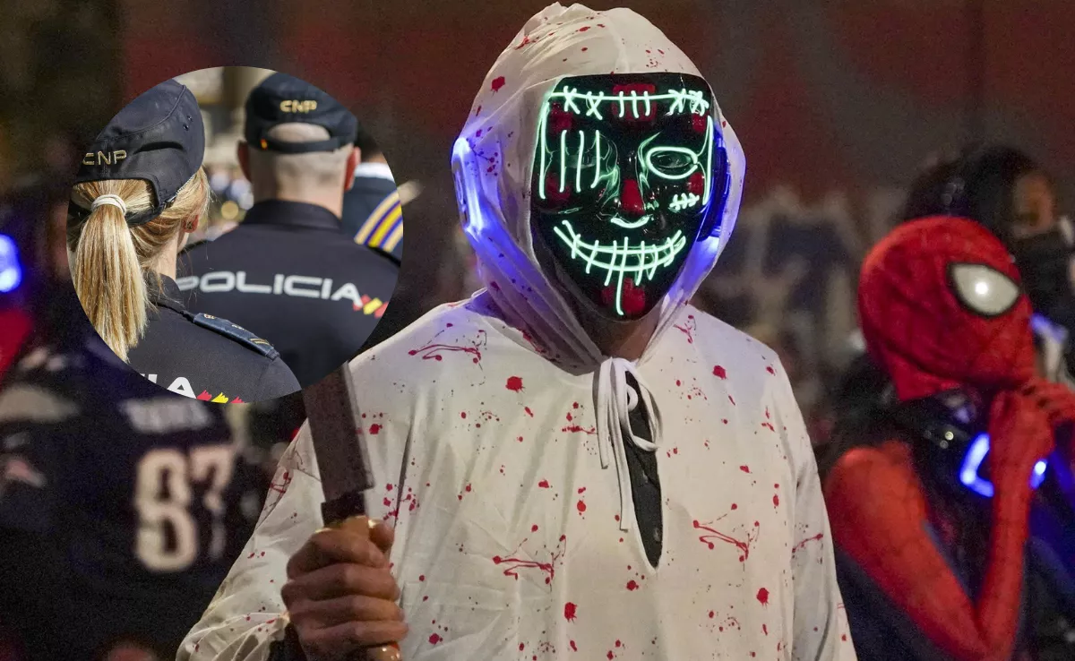 Imagen de una persona disfrazada de Halloween / EFE