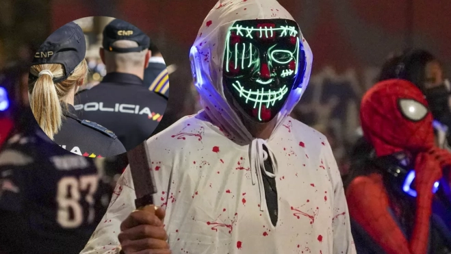 Imagen de una persona disfrazada de Halloween / EFE