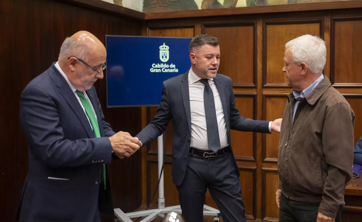 Antonio Morales, Teodoro Sosa y Carmelo Ramírez / ARCHIVO