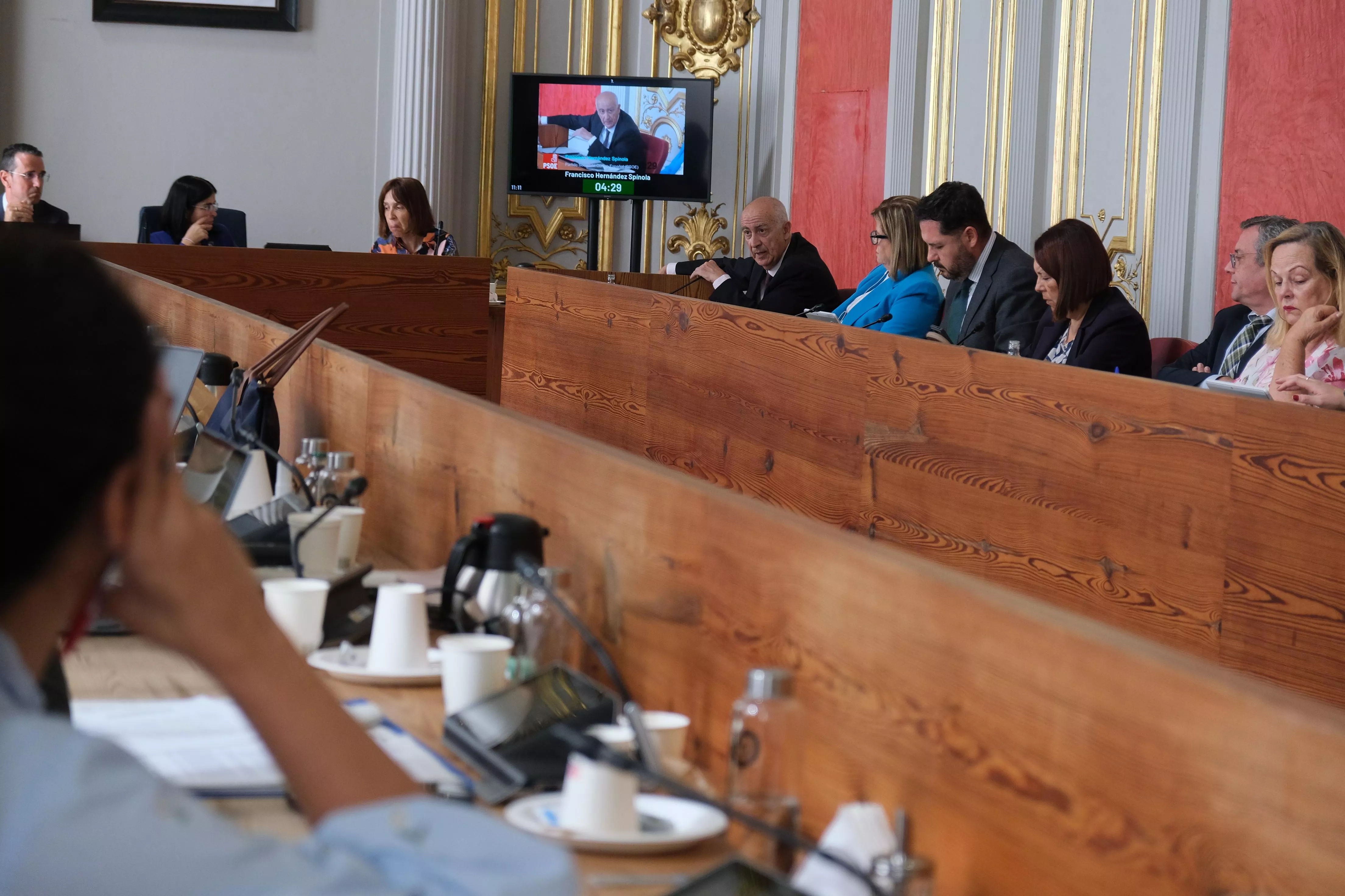 Pleno municipal del mes de octubre. Ayuntamiento de Las Palmas de Gran Canaria