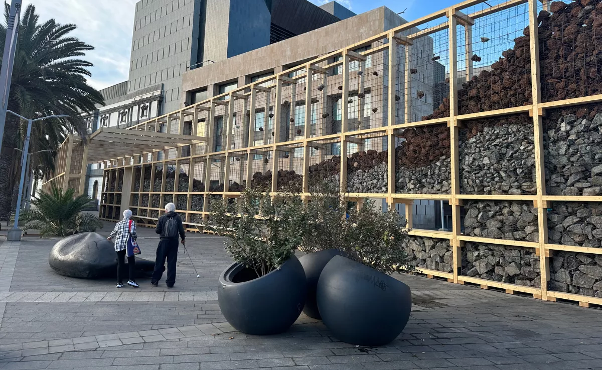 Imagen del pabellón De Roca Negra en Las Palmas de Gran Canaria / MARCOS MORENO - ATLÁNTICO HOY