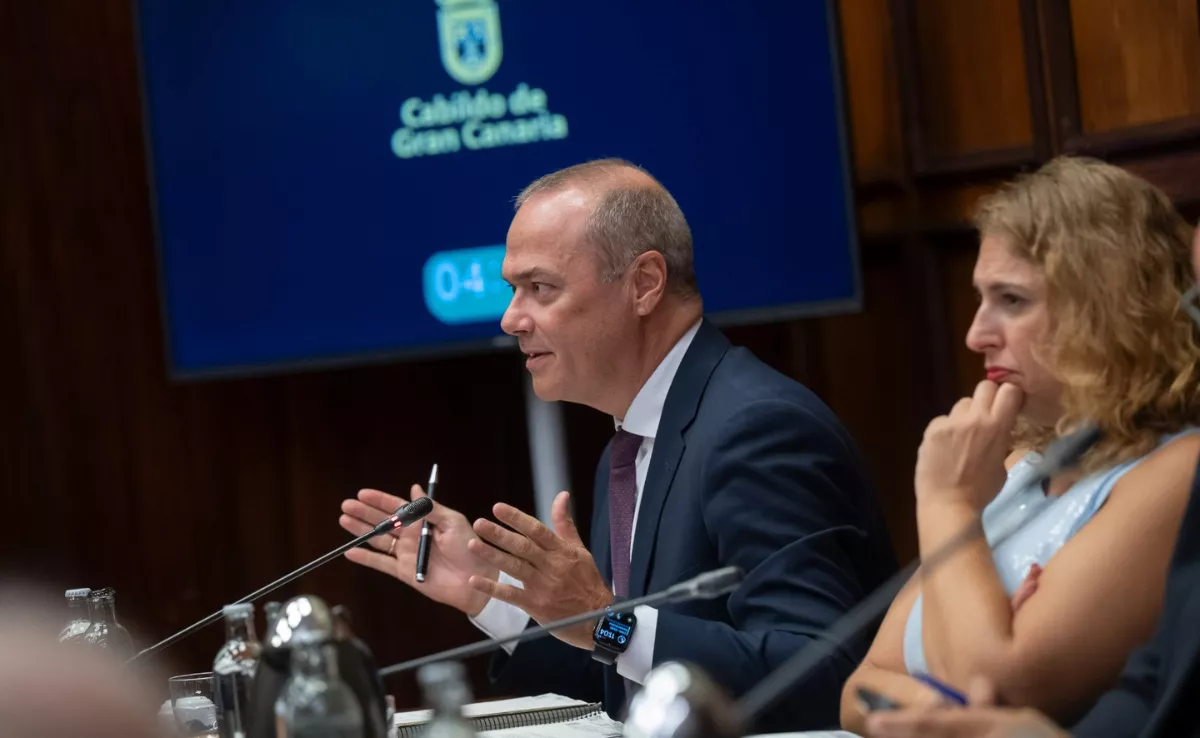 Consejero de Obras Públicas e Infraestructuras, Augusto Hidalgo / CABILDO DE GRAN CANARIA