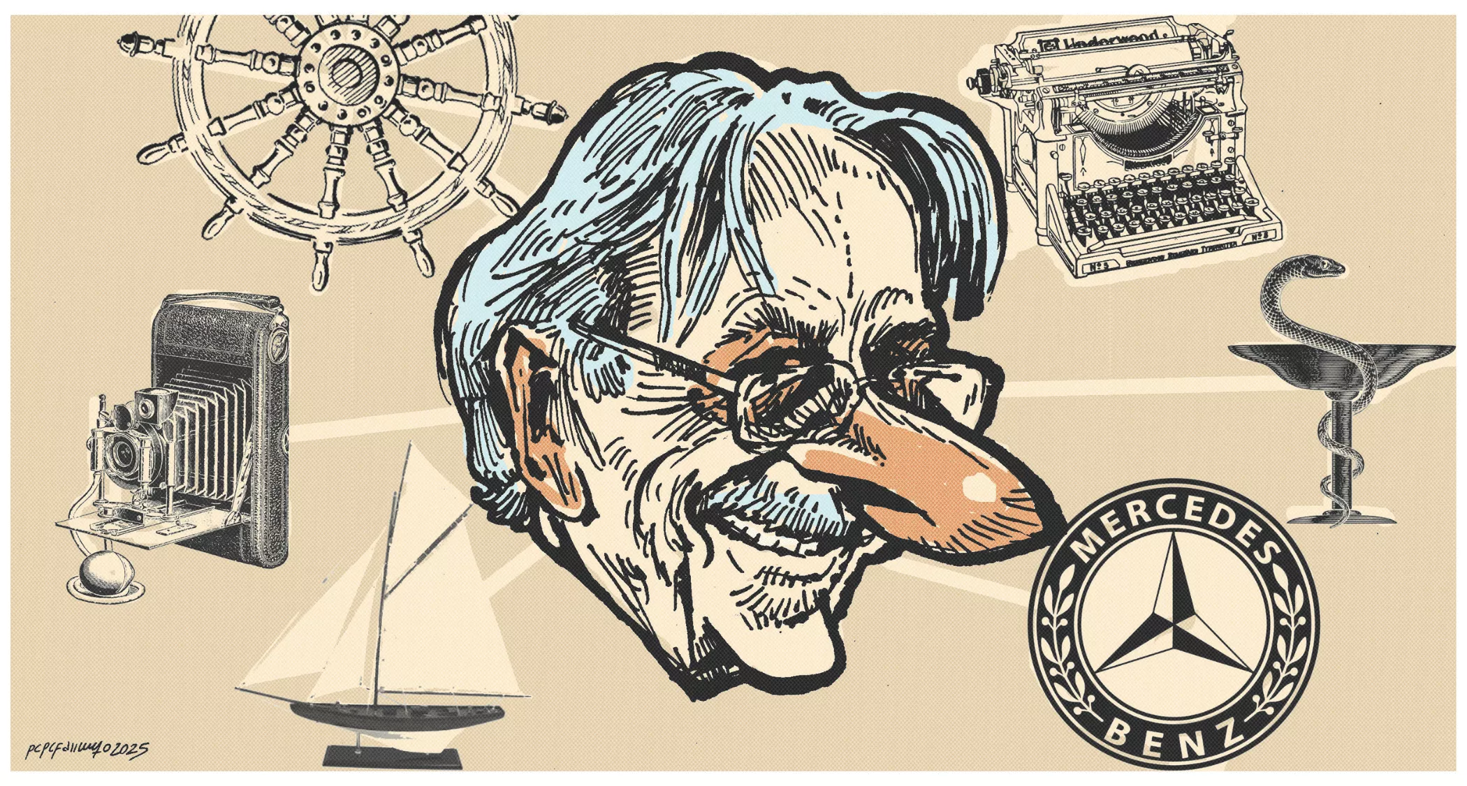 Jürgen Flick, por Farruqo. 