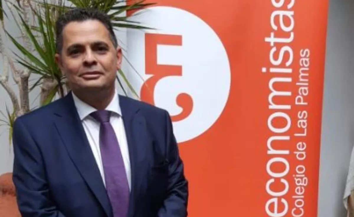Alcibiades Trancho, decano del nuevo Colegio Oficial de Economistas de Las Palmas./ Colegio de Economistas de Las Palmas