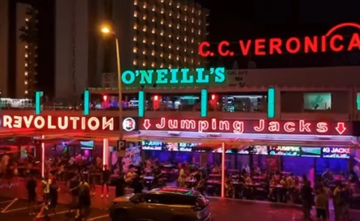 Zona de ocio nocturno de Las Américas, Tenerife / ARCHIVO