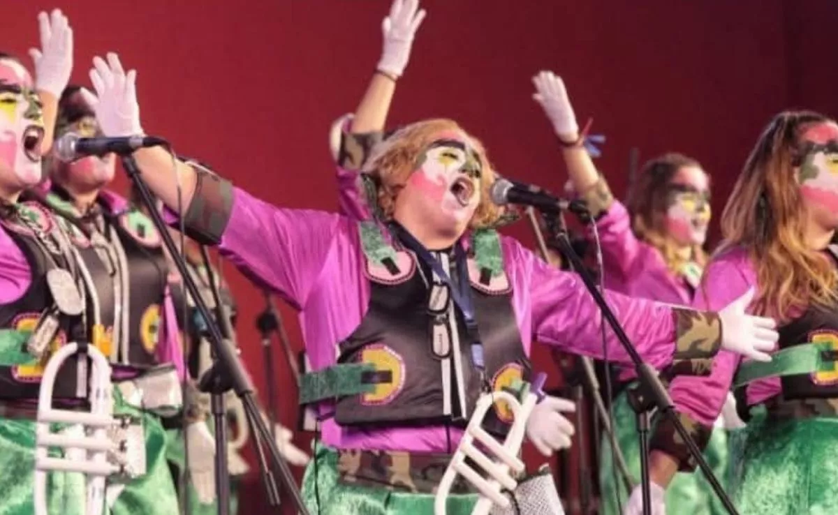 Murga Las Deslenguadas. /Cedida