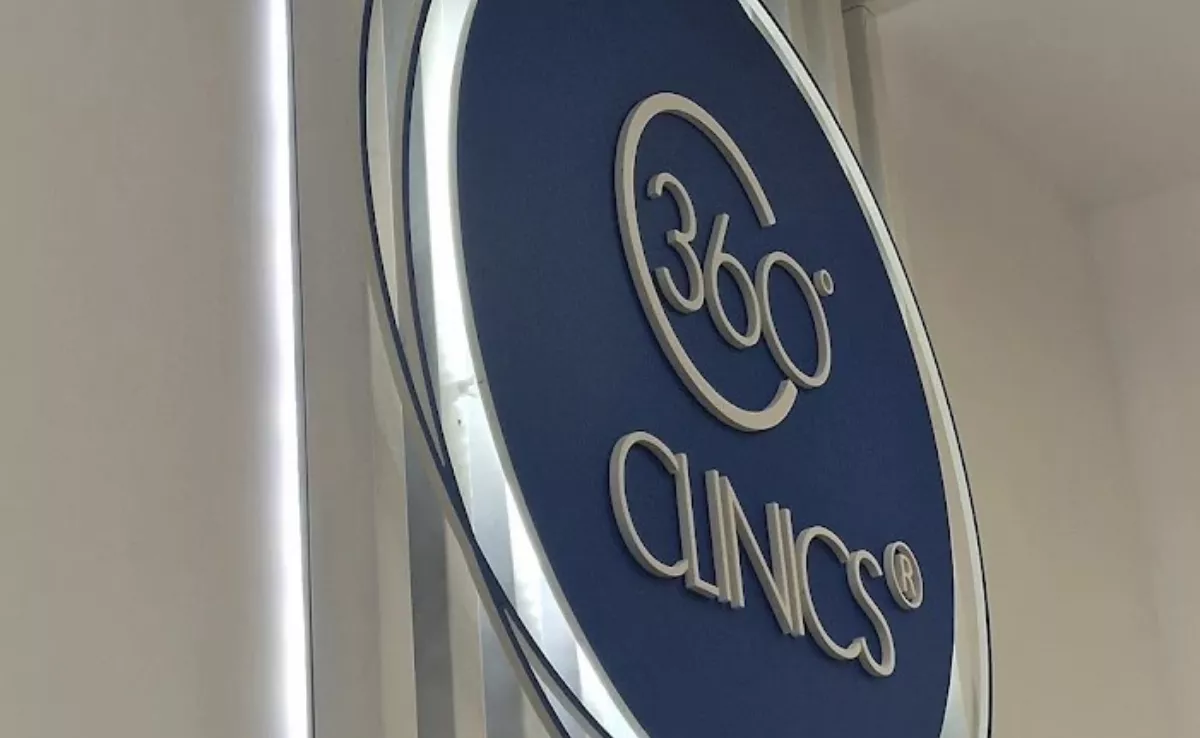Logo de 360 Clinics, franquicia de centros de estética en preconcurso de acreedores./ ARCHIVO