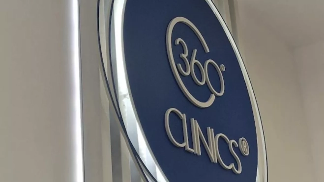Logo de 360 Clinics, franquicia de centros de estética en preconcurso de acreedores./ ARCHIVO