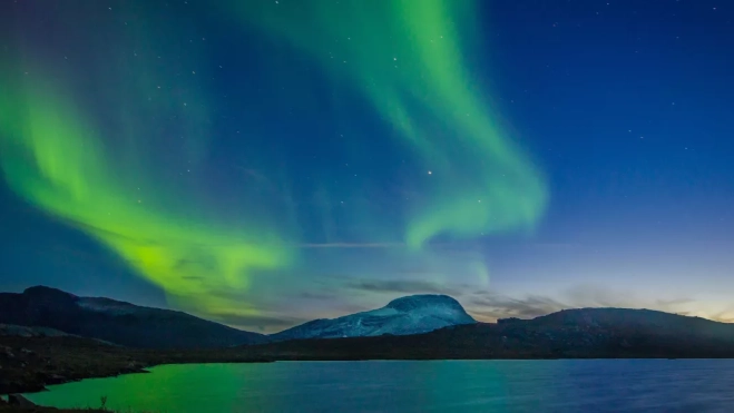 Auroras boreales en Suecia / UNSPLASH Auroras boreales en Suecia / UNSPLASH