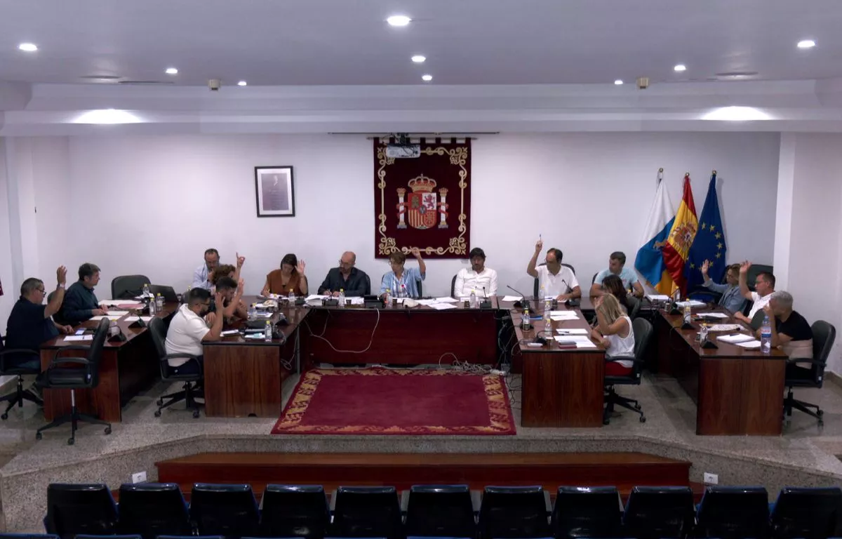 Pleno del Ayuntamiento de Mogán.