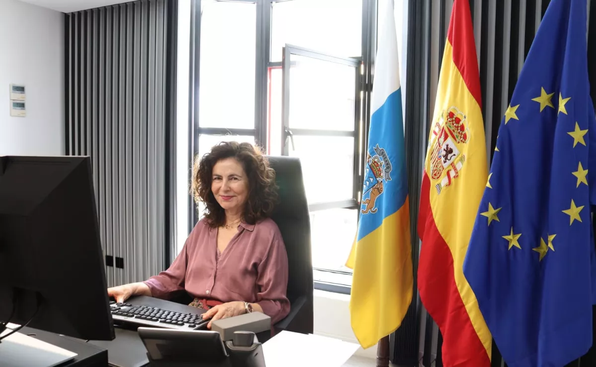 La consejera de Hacienda y Relaciones con la Unión Europea, Matilde Asián. / ATLÁNTICO HOY