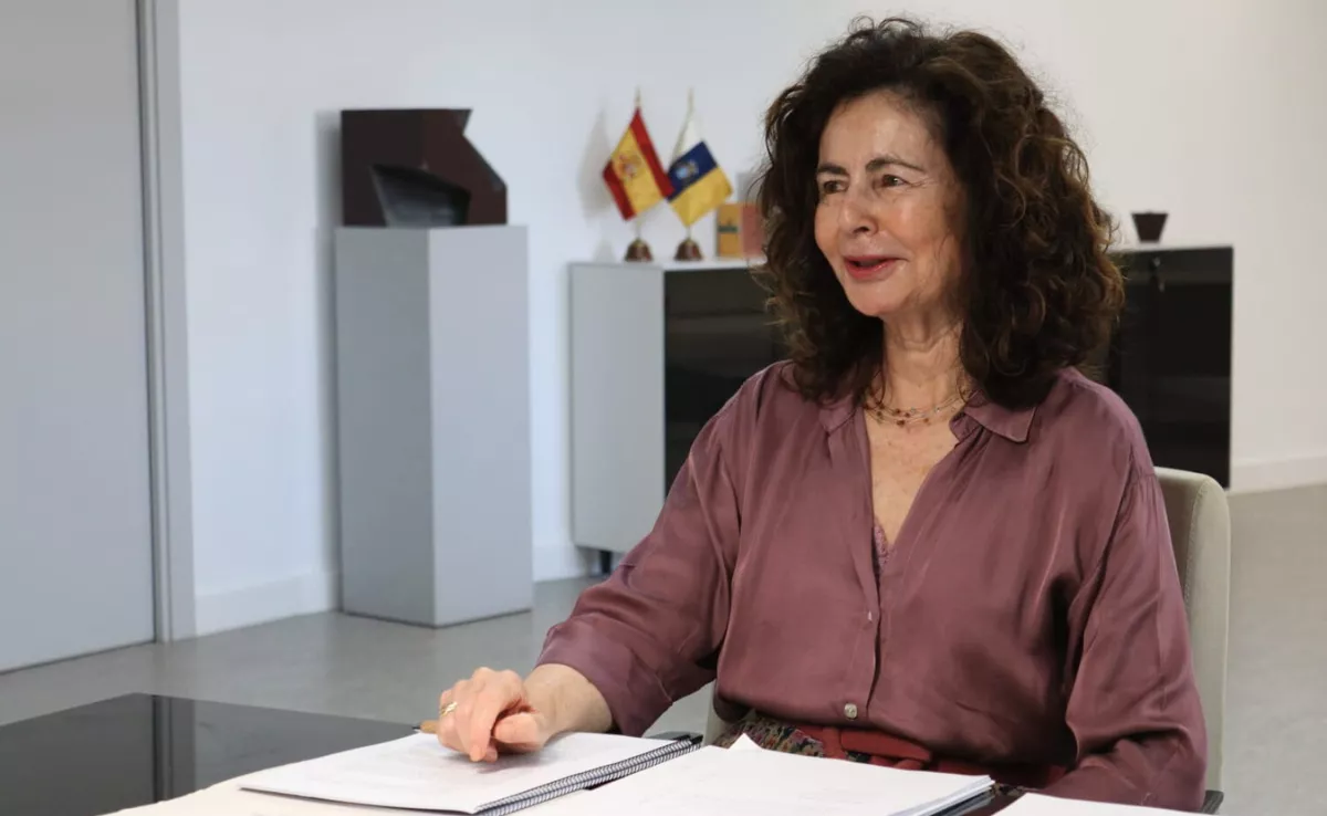 La consejera de Hacienda y Relaciones con la Unión Europea, Matilde Asián. / ATLÁNTICO HOY