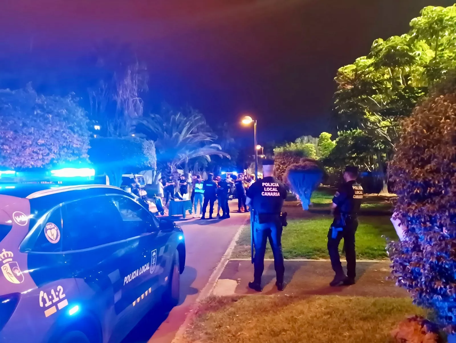 Controles de venta ambulante en Arona, Tenerife. / AYUNTAMIENTO DE ARONA