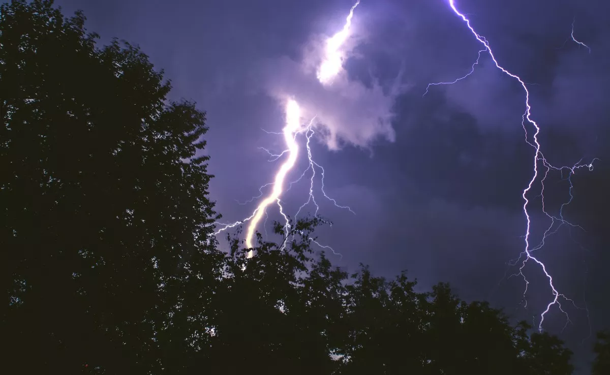Imagen de una tormenta durante una borrasca / MINISTERIO DEL INTERIOR