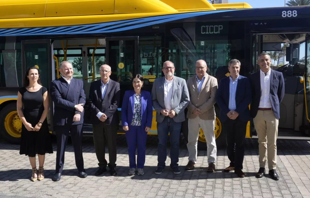 Guaguas Municipales suma diez vehículos eléctricos más y alcanza 15 guaguas cero emisiones. AH