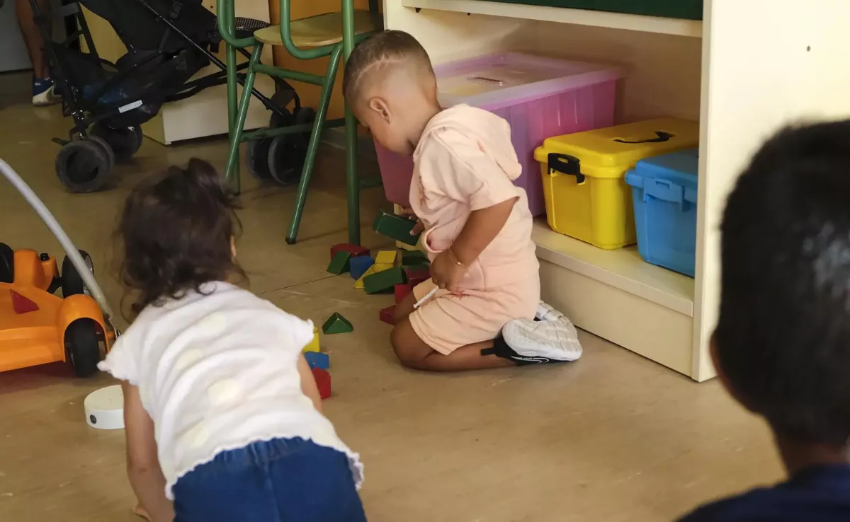 Imagen de un aula de cero a tres años / EFE