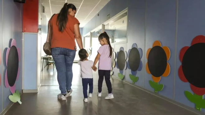 Imagen de un aula de cero a tres años / EFE Imagen de un aula de cero a tres años / EFE