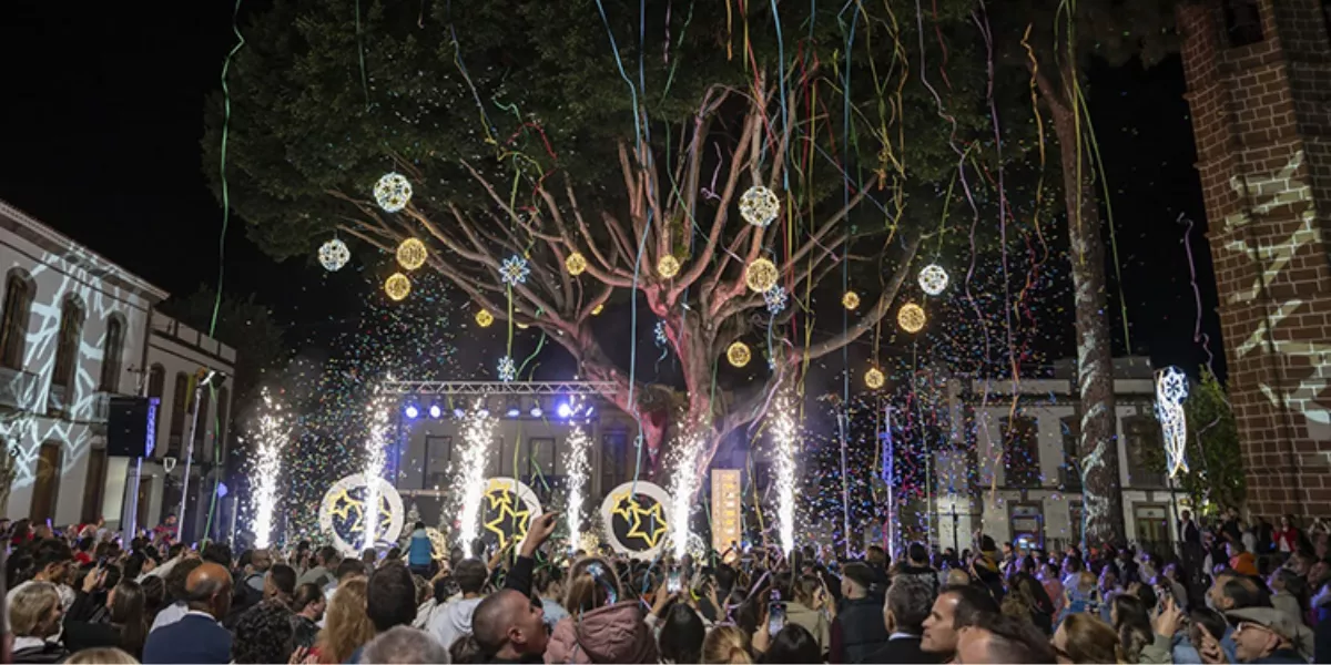 El pueblo de Canarias perfecto para una escapada navideña, según la IA Luces bonitas y mercadillo / AYUNTAMIENTO DE TEROR