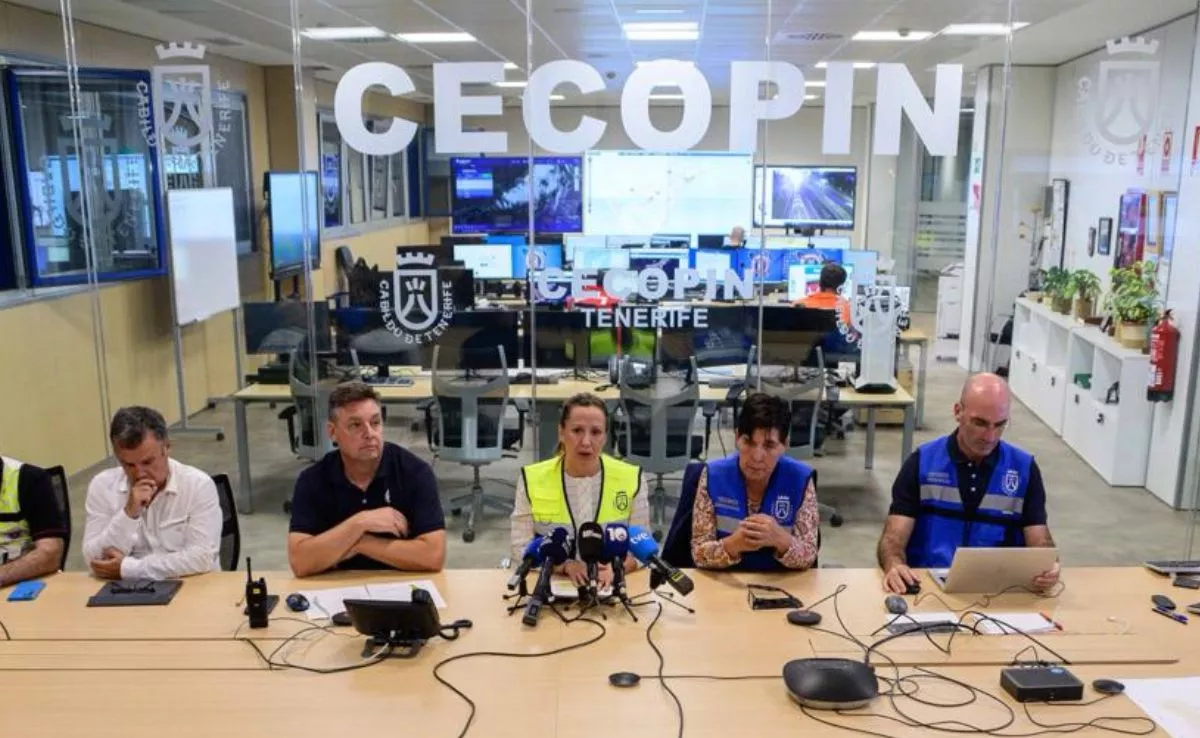 El Cabildo de Tenerife mantiene activo el Plan Insular de Emergencias de Tenerife (PEIN). /Cedida