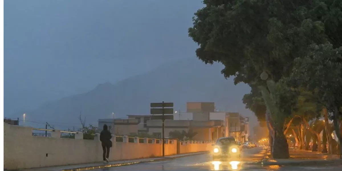 Imagen de la borrasca Claudia / EFE