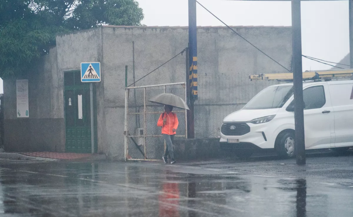 Borrasca Claudia en La Gomera./ CABILDO DE LA GOMERA
