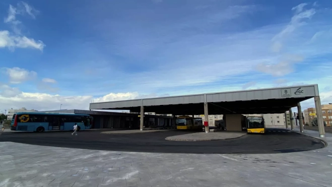 Estación de Tamaraceite remodelada / ARIADNA MARTÍNEZ - ATLÁNTICO HOY Estación de Tamaraceite remodelada / ARIADNA MARTÍNEZ - ATLÁNTICO HOY