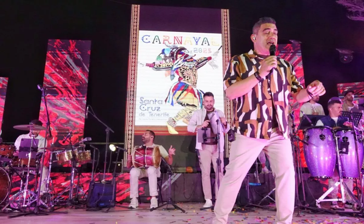 Presentación del cartel anunciador del Carnaval de Santa Cruz. /Cedida