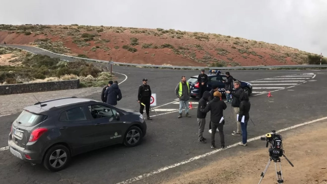 Rodaje en el Parque Nacional del Teide / CLÚSTER AUDIOVISUAL Rodaje en el Parque Nacional del Teide / CLÚSTER AUDIOVISUAL