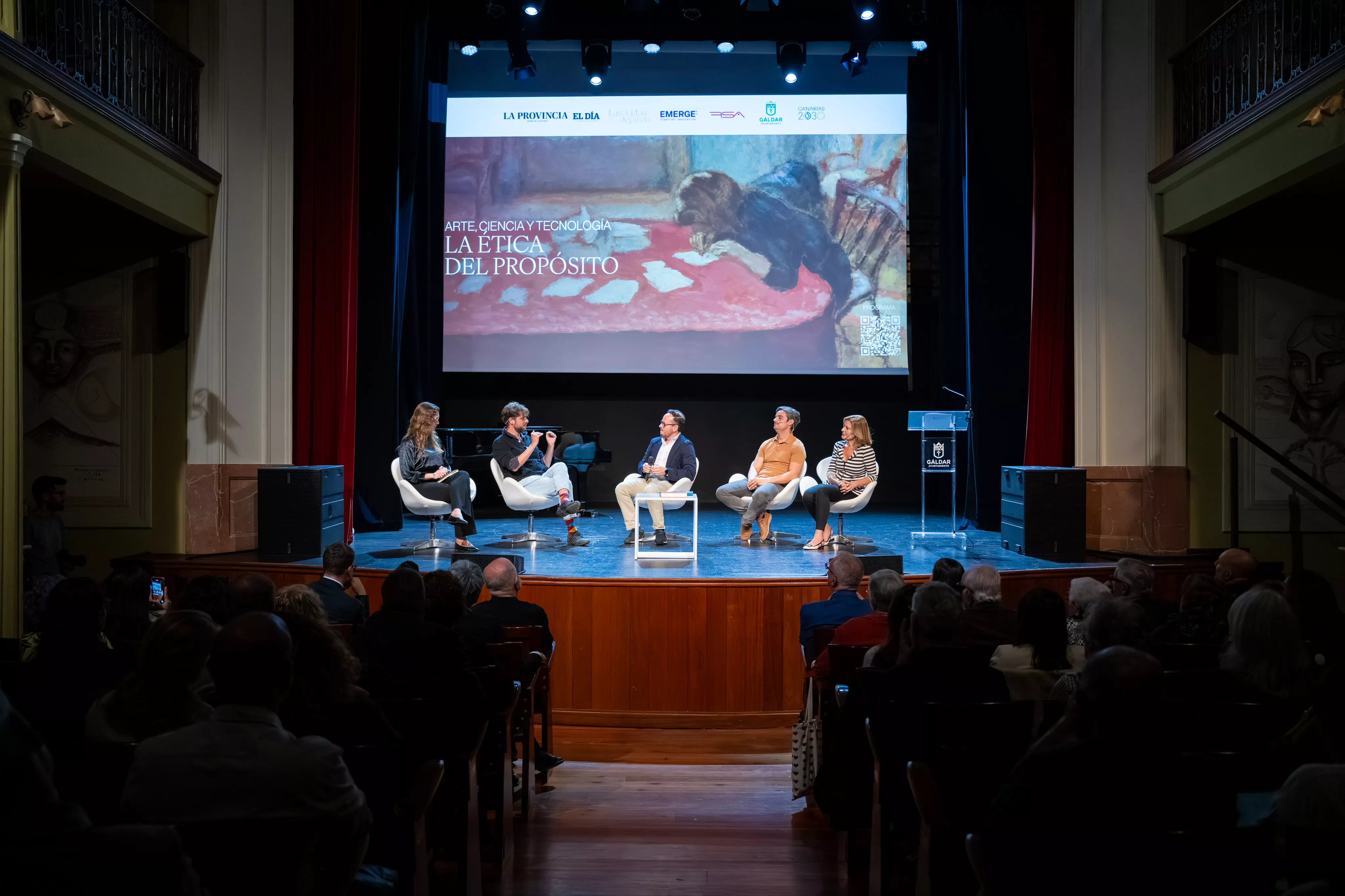 Caraballo y Quiles: la Canarias del propósito frente a la Canarias del miedo. / AYUNTAMIENTO DE GÁLDAR