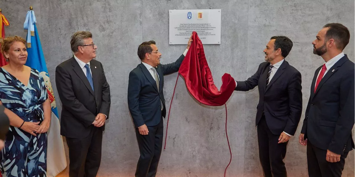 Inauguración del Teatro Cine Los Realejos / CABILDO DE TENERIFE