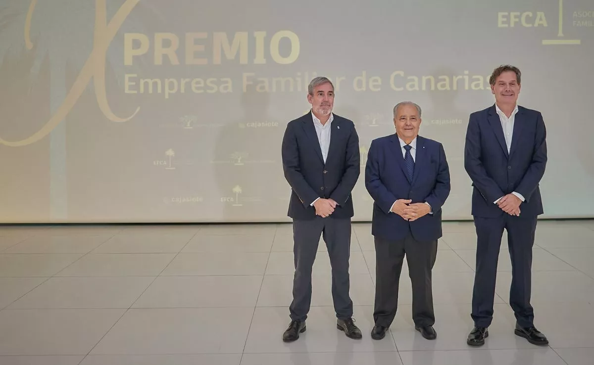 La Asociación de la Empresa Familiar de Canarias (EFCA) ha celebrado la entrega del X Premio a la Empresa Familiar Canaria. /Cedida