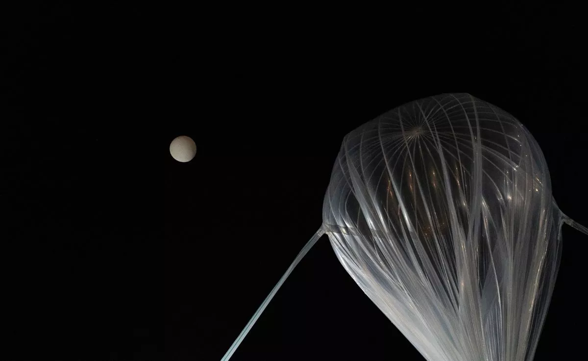 B2Space lanza un globo estratosférico en colaboración con el Cabildo gomero. /Cedida