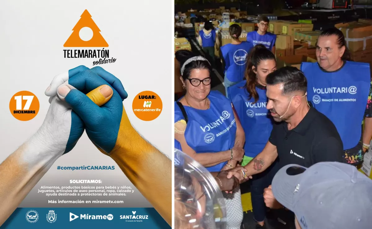 A la izquierda, el cartel de la nueva edición; a la derecha, la edición del año pasado / AH