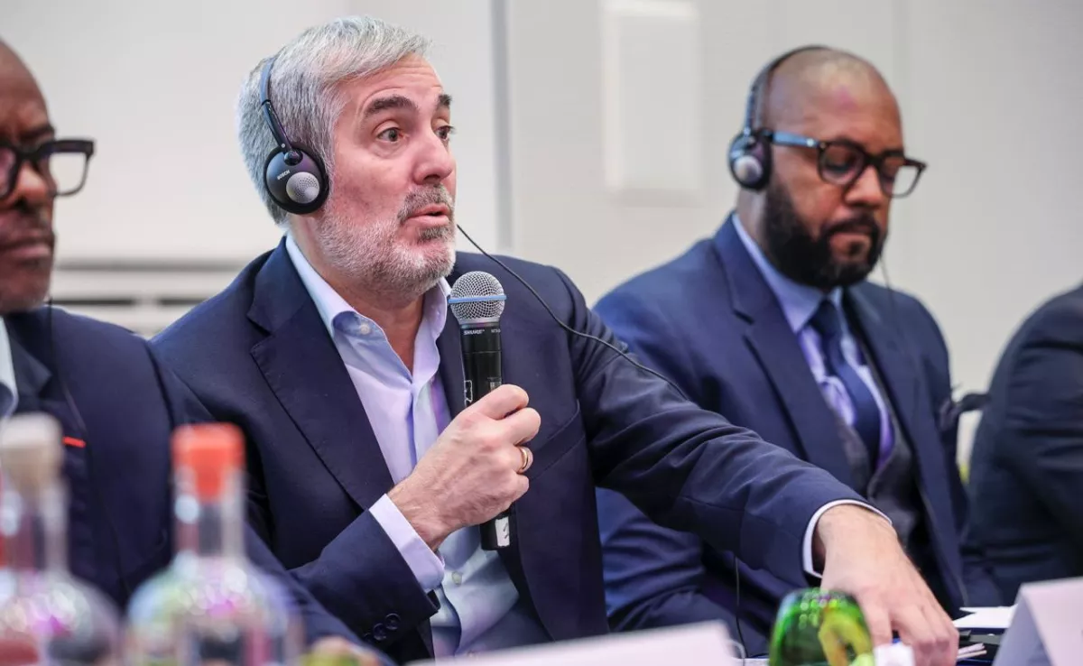 Fernando Clavijo se reúne con el resto de presidentes de regiones ultraperiféricas / GOBIERNO DE CANARIAS