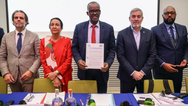 Fernando Clavijo se reúne con el resto de presidentes de regiones ultraperiféricas / GOBIERNO DE CANARIAS (1)