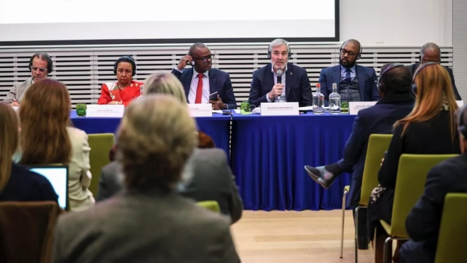 Fernando Clavijo se reúne con el resto de presidentes de regiones ultraperiféricas / GOBIERNO DE CANARIAS