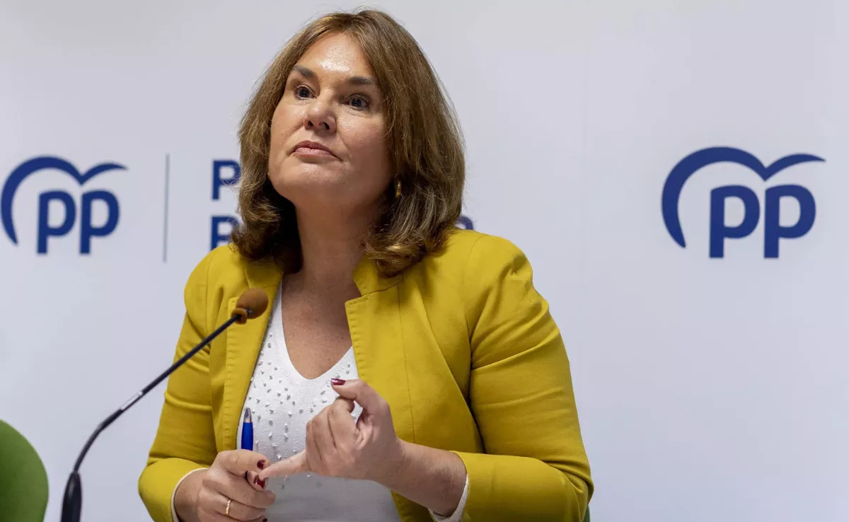 Jimena Delgado, portavoz del PP en Las Palmas de Gran Canaria / EFE