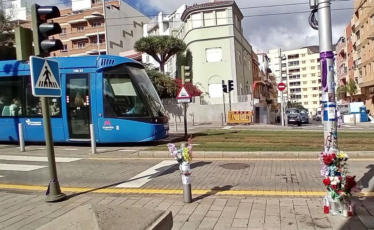 Avenida Islas Canarias, en Cruz del Señor donde se instalan semáforos para el cruce de peatones|AH