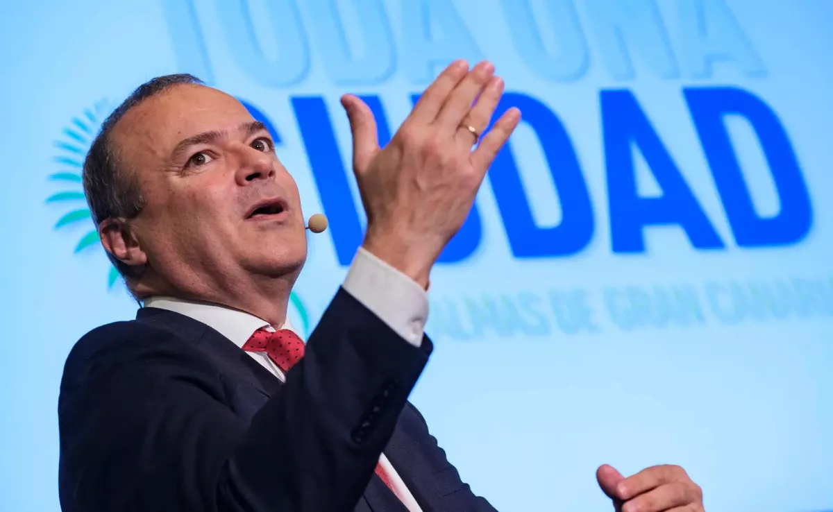 Augusto Hidalgo, vicepresidente y consejero en el Cabildo de Gran Canaria / EFE