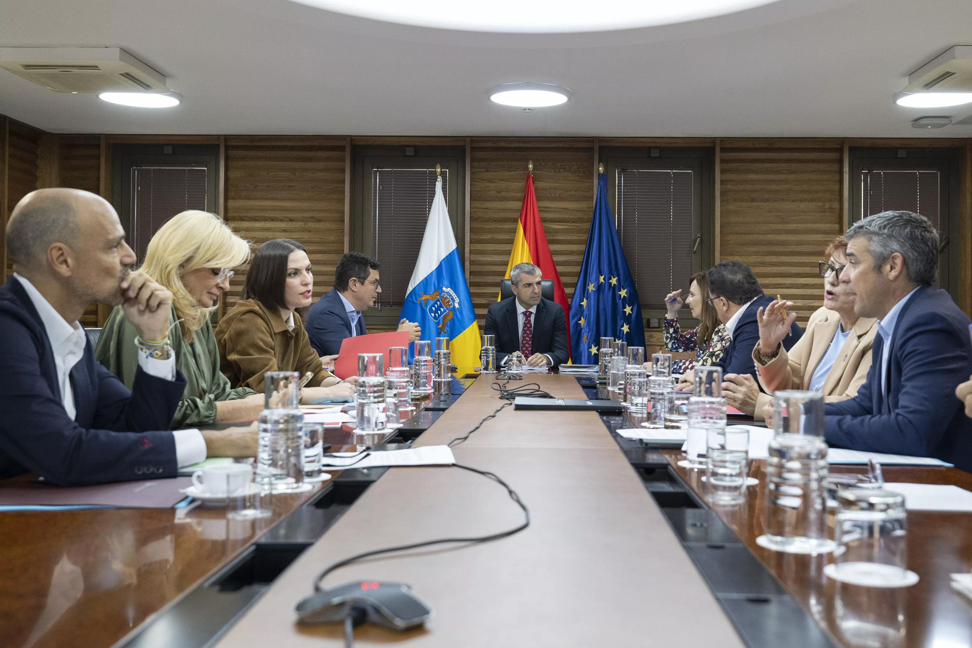 Reunión del Consejo de Gobierno de Canarias. / QUIQUE CURBELO-EFE