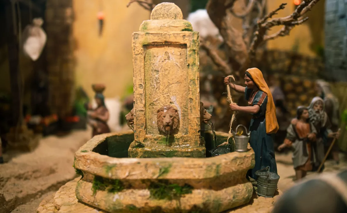 Imagen de una de las piezas de los belenes / AYUNTAMIENTO DE LA LAGUNA