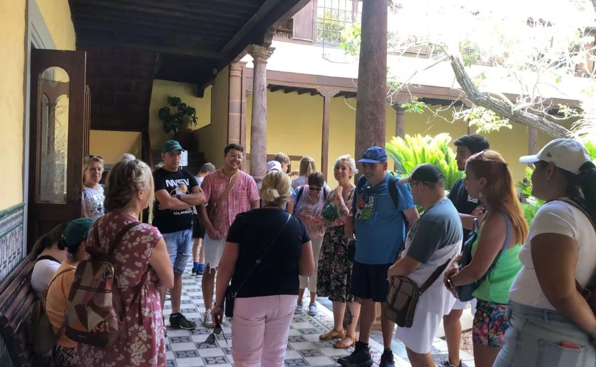 Ruta turística en La Laguna. /Cedida