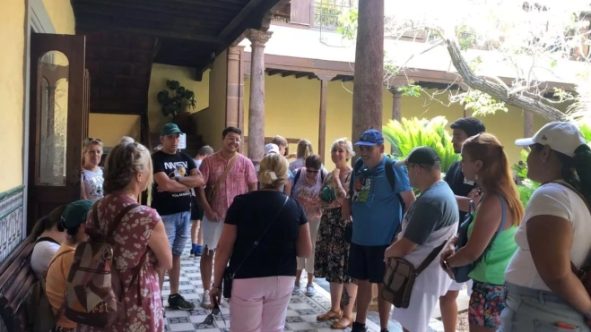 Ruta turística en La Laguna. /Cedida Ruta turística en La Laguna. /Cedida