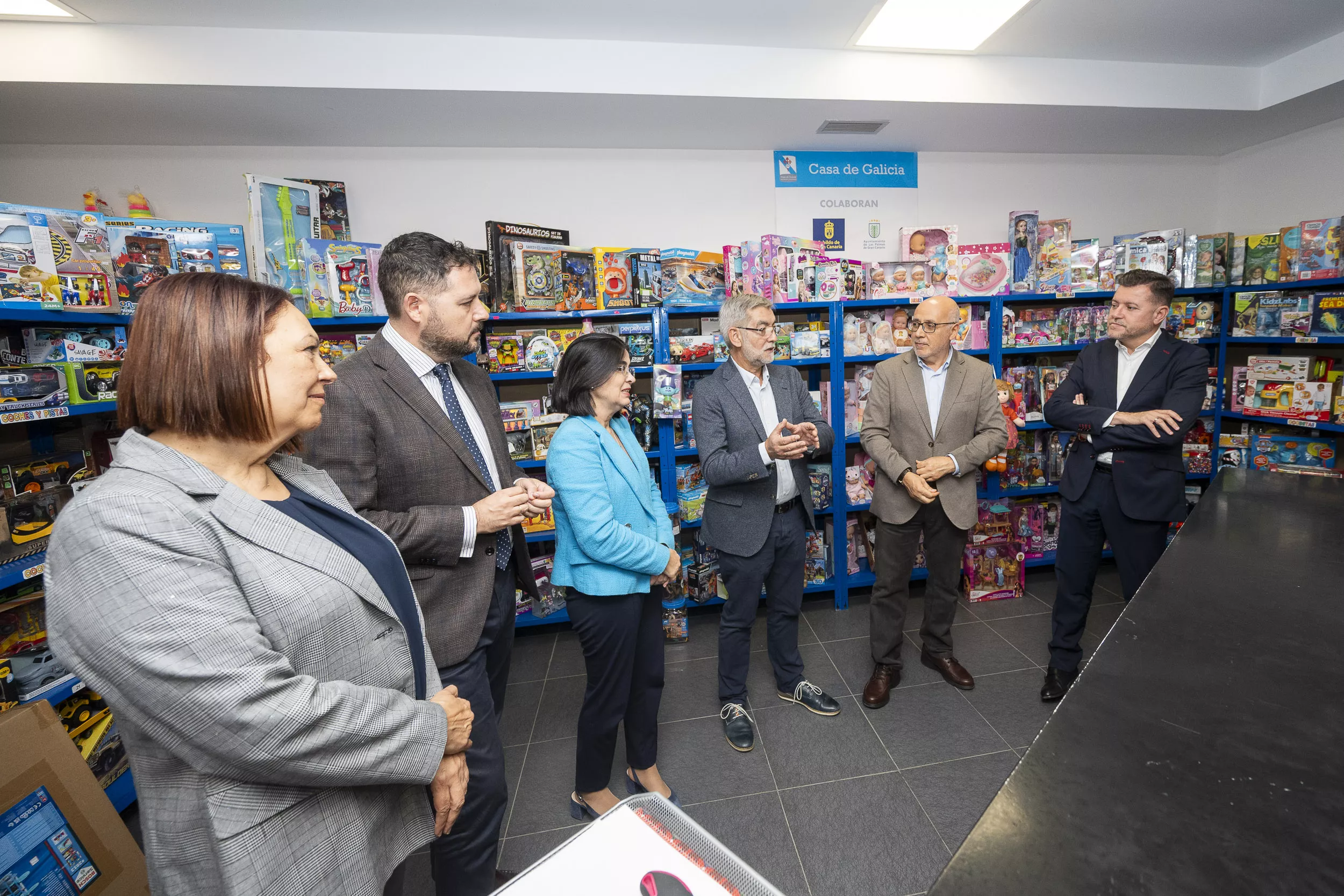 Gran Canaria impulsa la campaña navideña de la Casa de Galicia. CABILDO GC