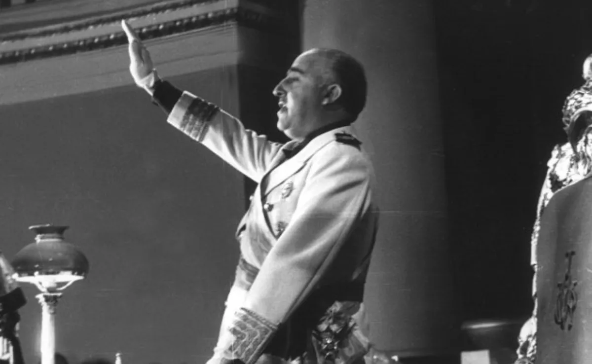 Imagen del dictador Francisco Franco / EFE - MARTA SÁNCHEZ