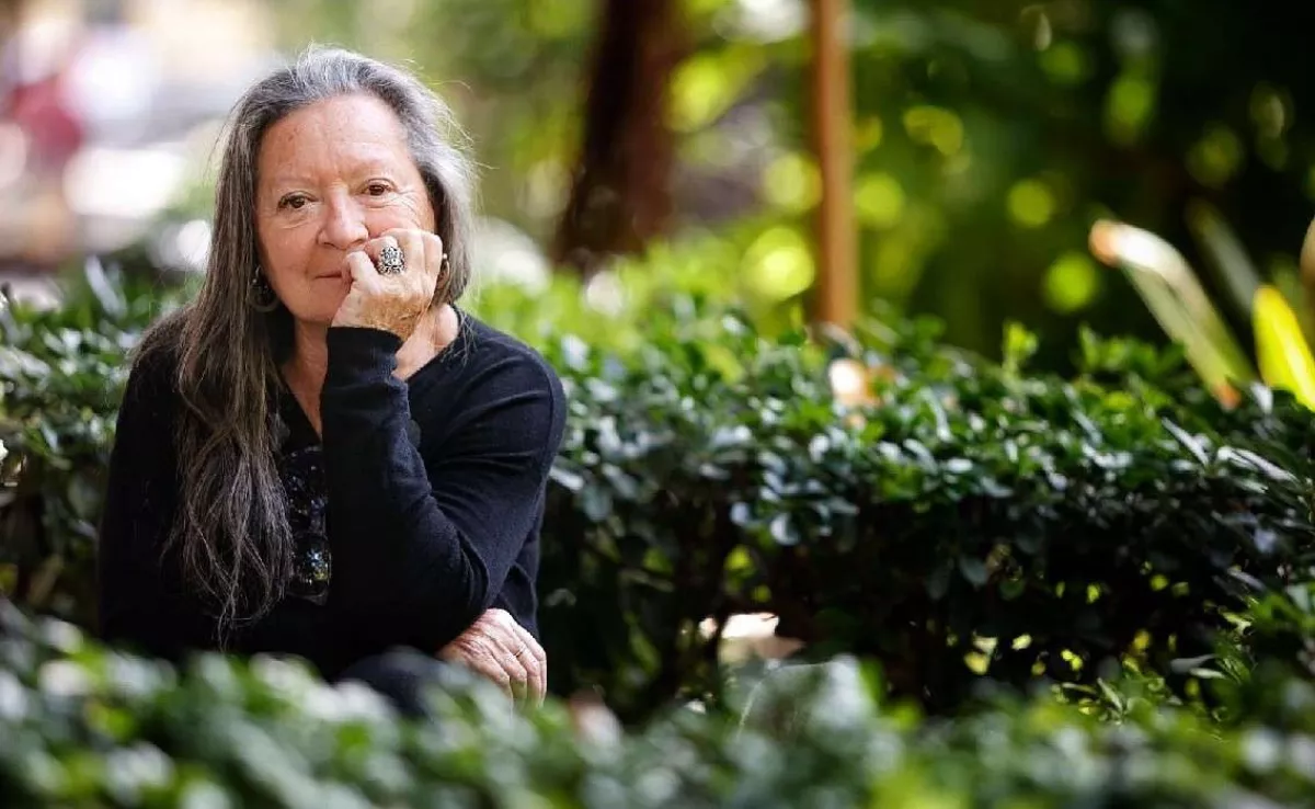 La escritora Elsa López. 