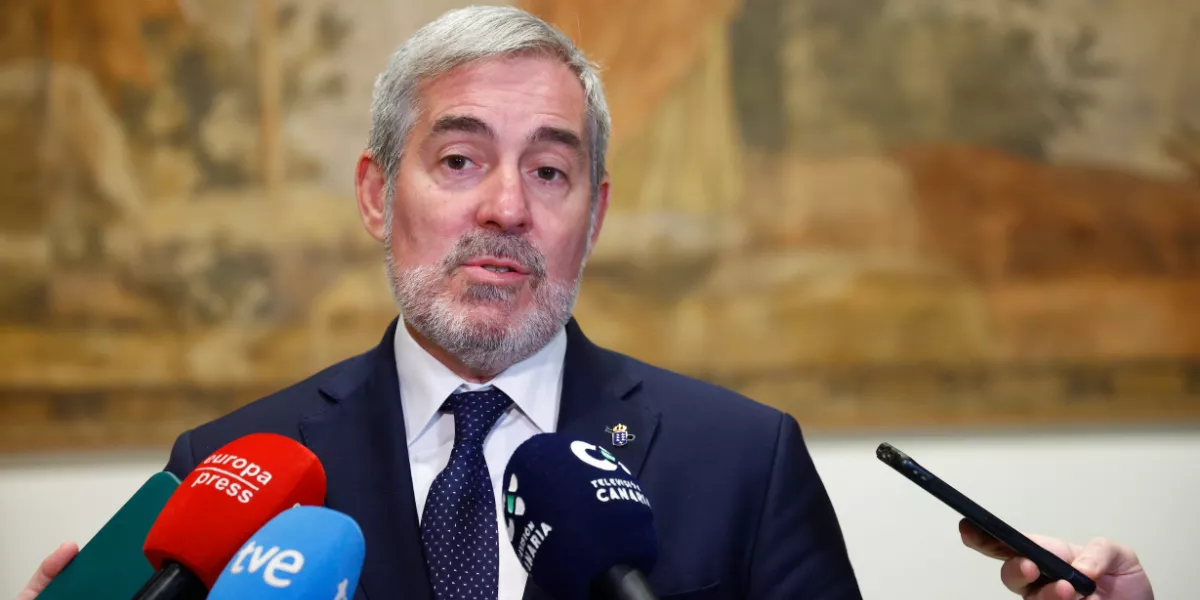 El presidente de Canarias, Fernando Clavijo. / EFE / QUIQUE GARCÍA 