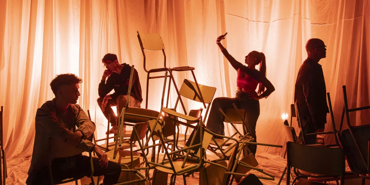 Imagen de los cuatro protagonistas / TEATRO PÉREZ GALDÓS