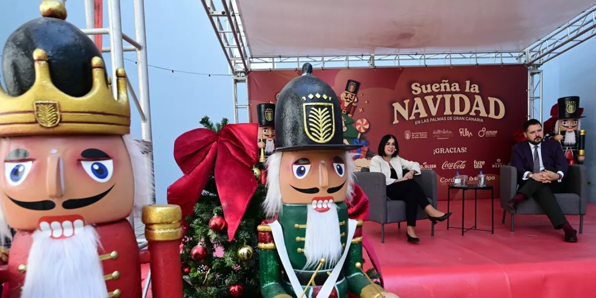 Imagen del decorado de Navidad en Las Palmas de Gran Canaria / AYUNTAMIENTO DE LPGC